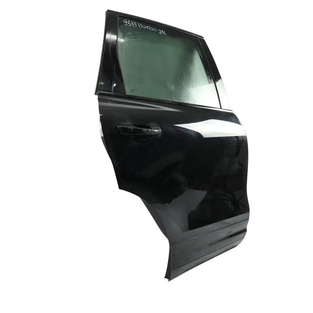 Porta Posteriore Destra Jet Black Metallic - C9X per Porsche Cayenne 92A con numero di parte 95853301200 Porsche Cayenne 92A Porta Posteriore Destra Jet Black Metallic - C9X - SKU 95853301200-JBL - Numero di parte 95853301200