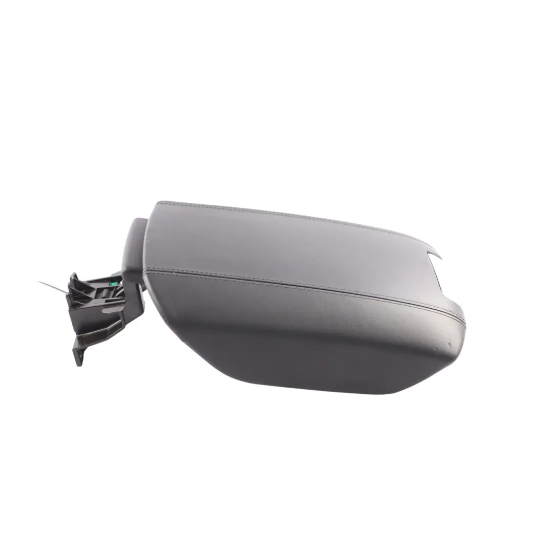 Porsche Cayenne 92A Centre Console Arm Rest Armrest Leather Black - SKU 95855320741 - Part number 95855320741