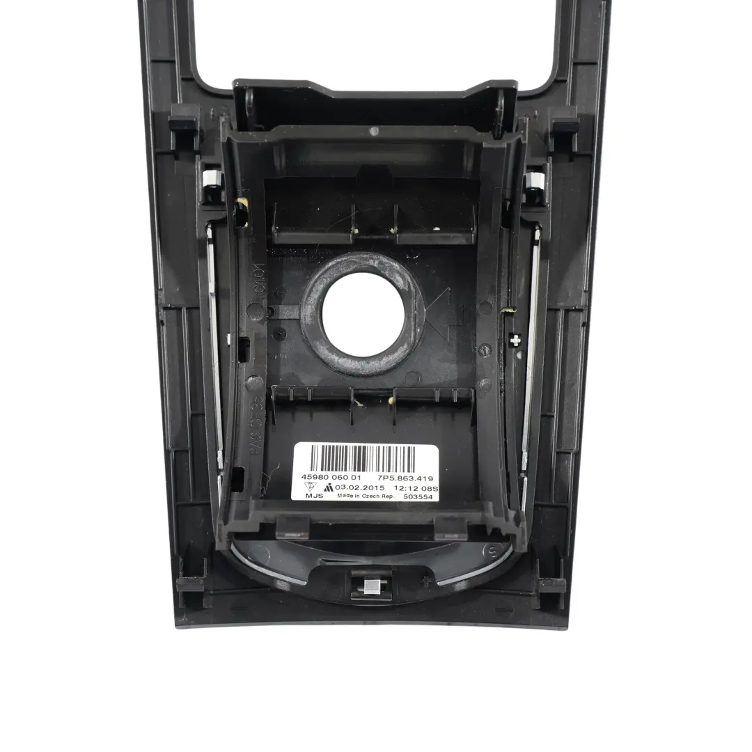 Porsche Cayenne 92A Cache De Levier De Sélection De Vitesse 7P5863324F - SKU 95855332400-1 - Numéro de pièce 95855332400