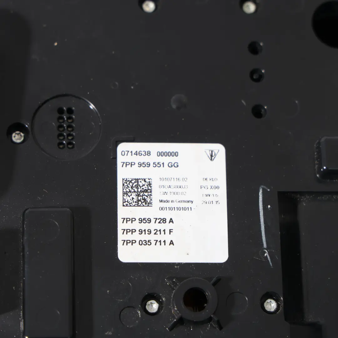 Dachhimmel Höflichkeit Dachbeleuchtung Konsole Panel für Porsche Cayenne 92A mit Teilenummer 95861394304 Porsche Cayenne 92A Dachhimmel Höflichkeit Dachbeleuchtung Konsole Panel - SKU 95861394304 - Teilenummer 95861394304