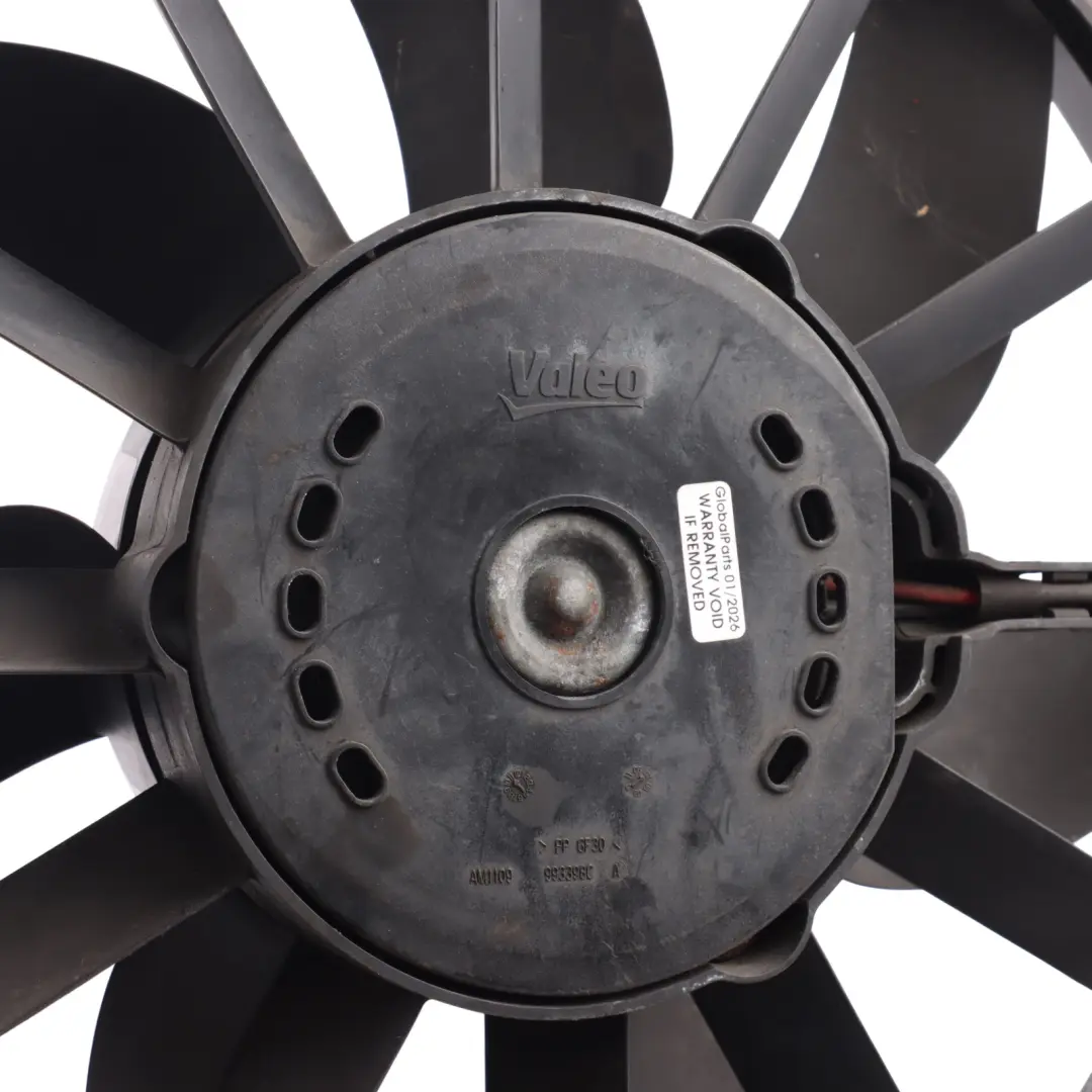 Radiator Fan Engine Coolant Radiator Blower Fan to Peugeot 308 T7 with Part number 9661571480 Peugeot 308 T7 Radiator Fan Engine Coolant Radiator Blower Fan - SKU 9661571480-1 - Part number 9661571480