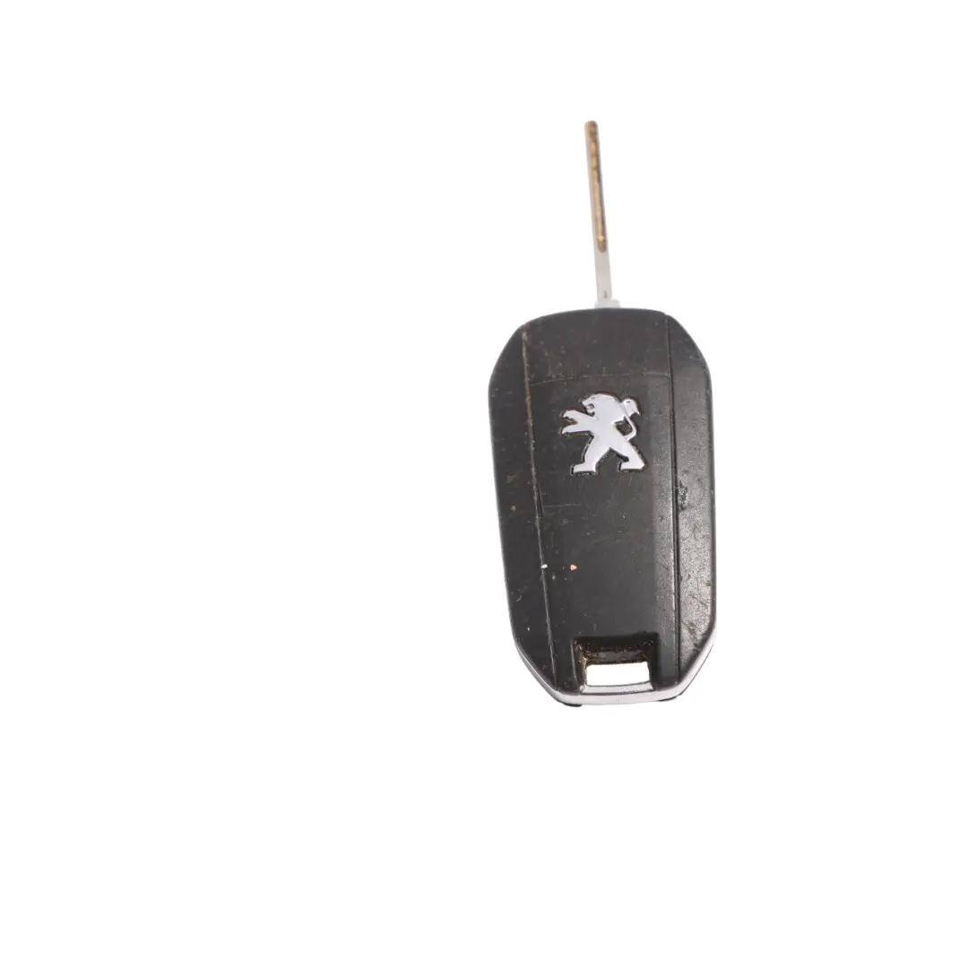Flip Key Fob Remote Control Button to Peugeot 208 308 3008 5008 with Part number 9674001080 Peugeot 208 308 3008 5008 Flip Key Fob Remote Control Button - SKU 9674001080 - Part number 9674001080