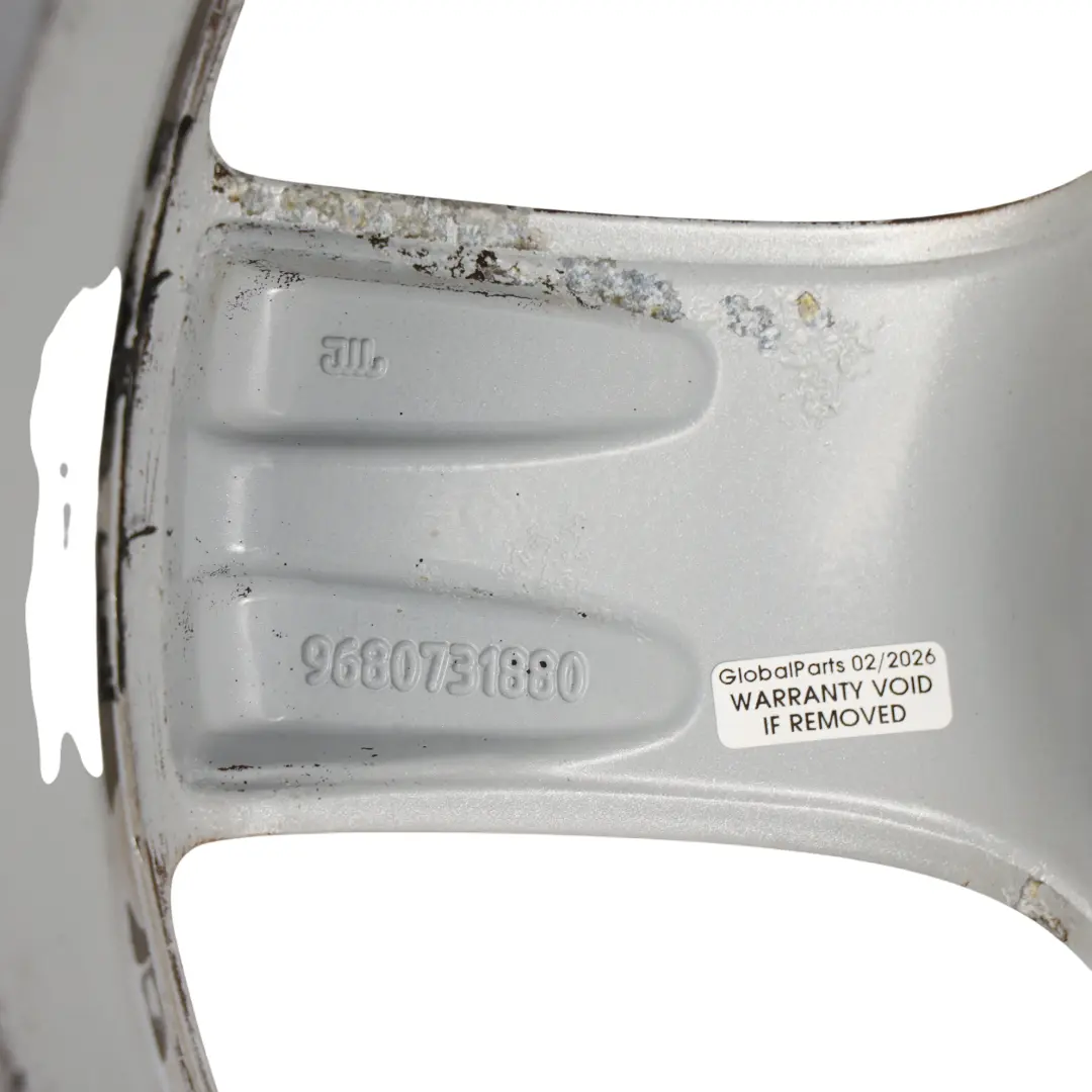 Argento Cerchio In Lega 17" 7.5J ET:32 per Peugeot 308 con numero di parte 9680731880 Peugeot 308 Argento Cerchio In Lega 17" 7.5J ET:32 - SKU 9680731880-1 - Numero di parte 9680731880