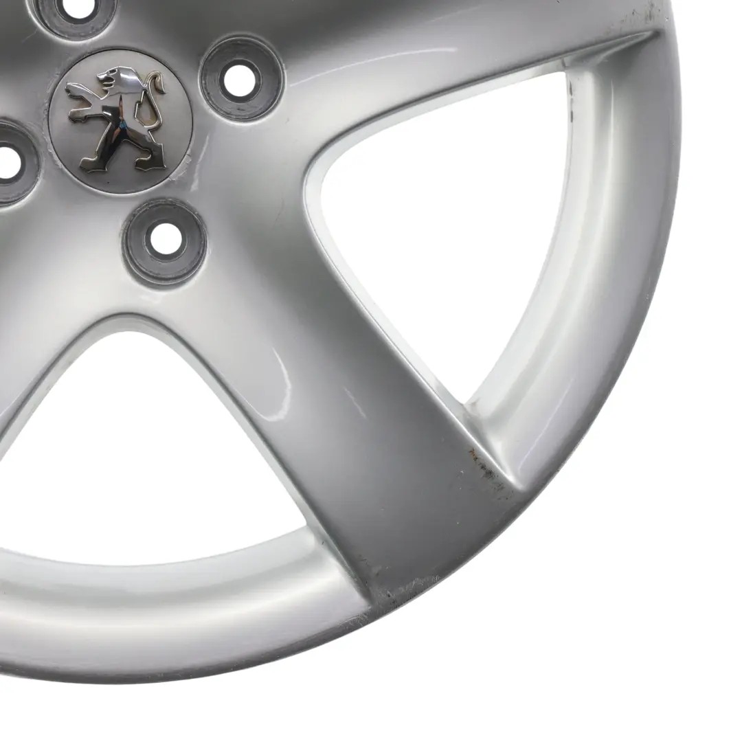Peugeot 308 Argento Cerchio In Lega 17" 7.5J ET:32 - SKU 9680731880-1 - Numero di parte 9680731880
