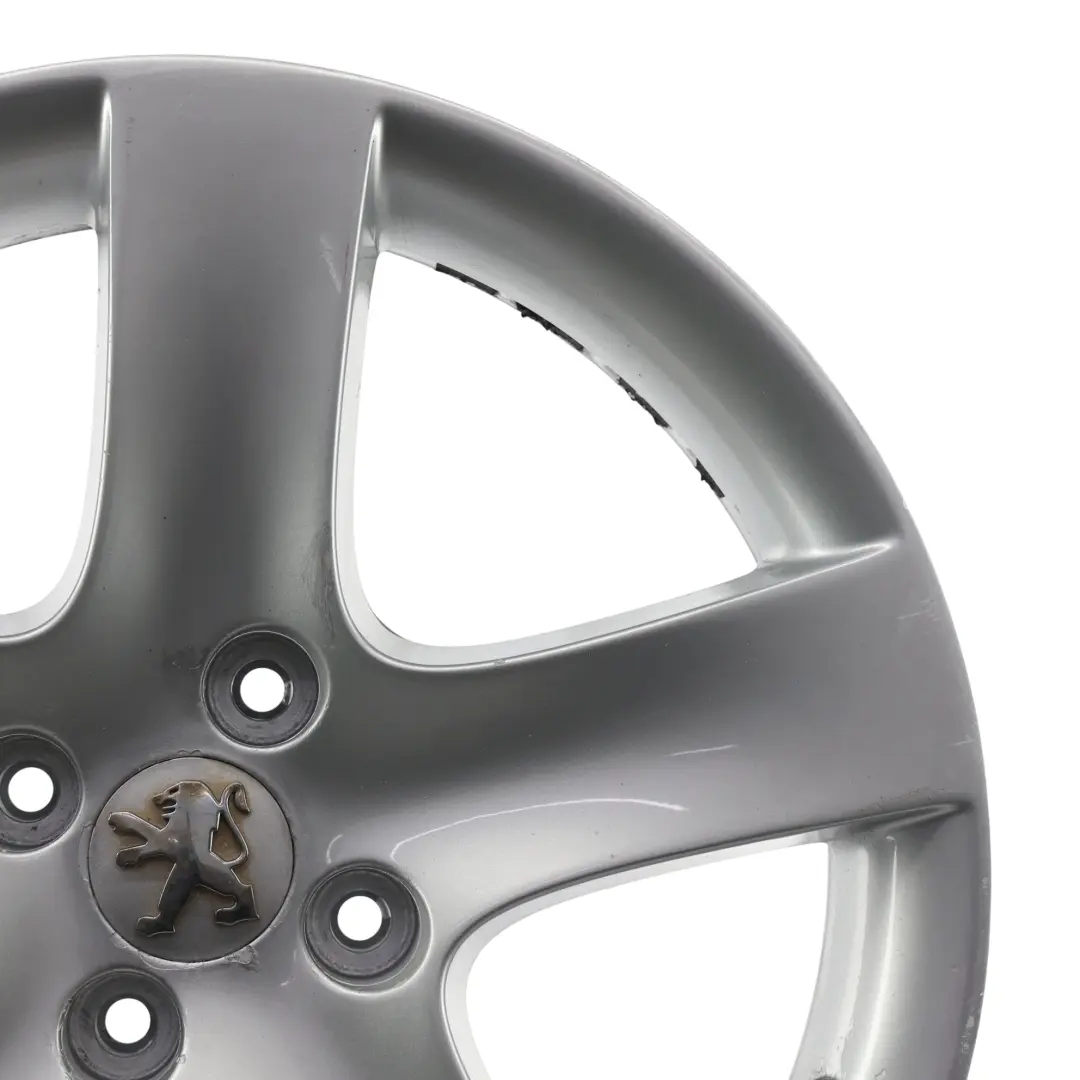 Peugeot 308 Argento Cerchio In Lega 17" 7.5J ET:32 - SKU 9680731880-2 - Numero di parte 9680731880
