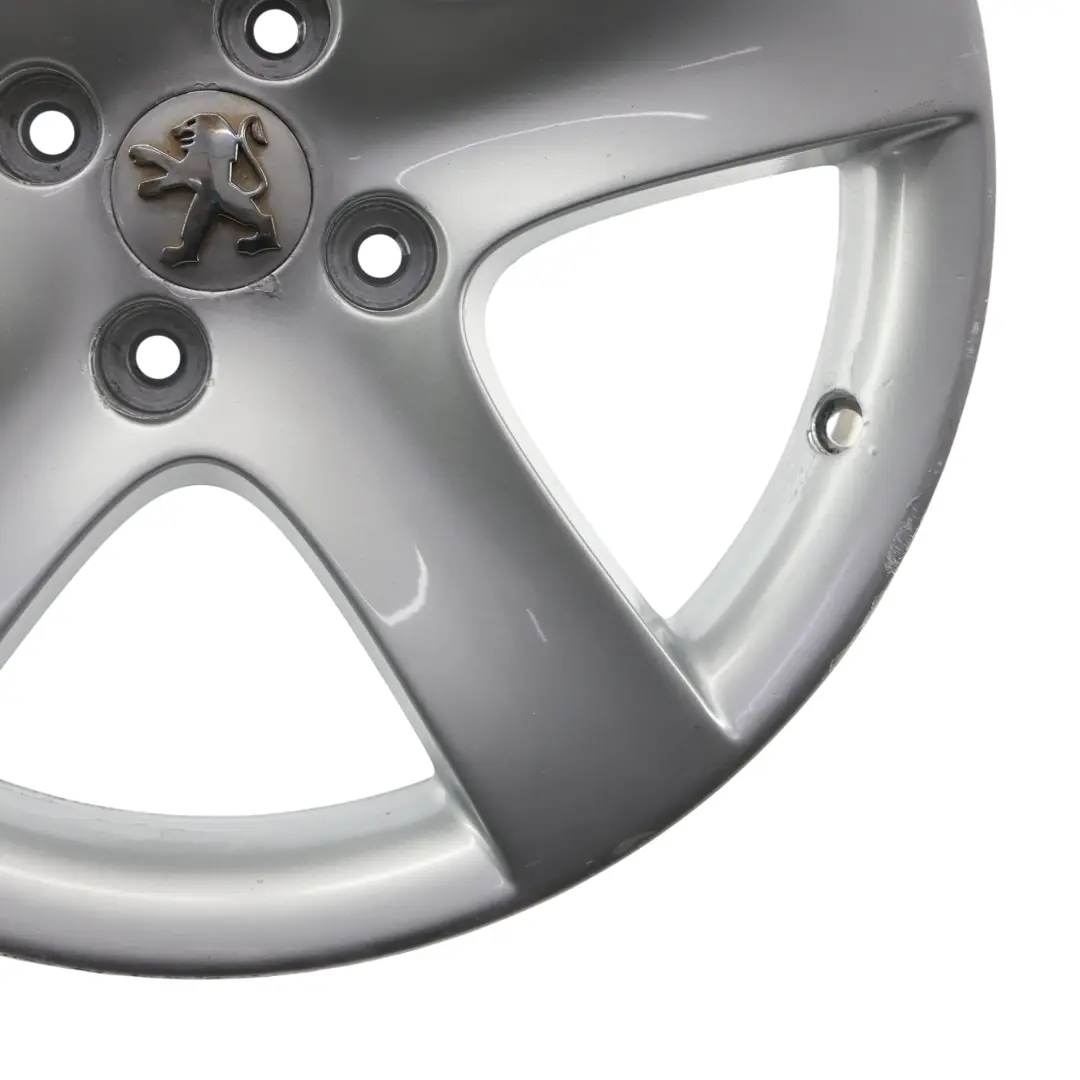 Alloy Rim 17" 7.5J ET:32 to Peugeot 308 Silver Wheel with Part number 9680731880 Peugeot 308 Silver Wheel Alloy Rim 17" 7.5J ET:32 - SKU 9680731880-2 - Part number 9680731880