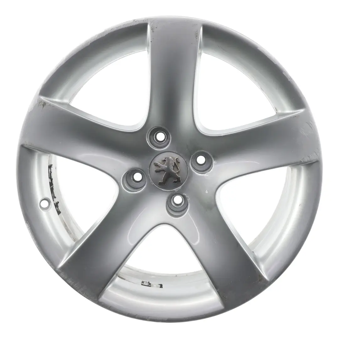 Peugeot 308 Silver Wheel Alloy Rim 17" 7.5J ET:32 - SKU 9680731880-3 - Part number 9680731880