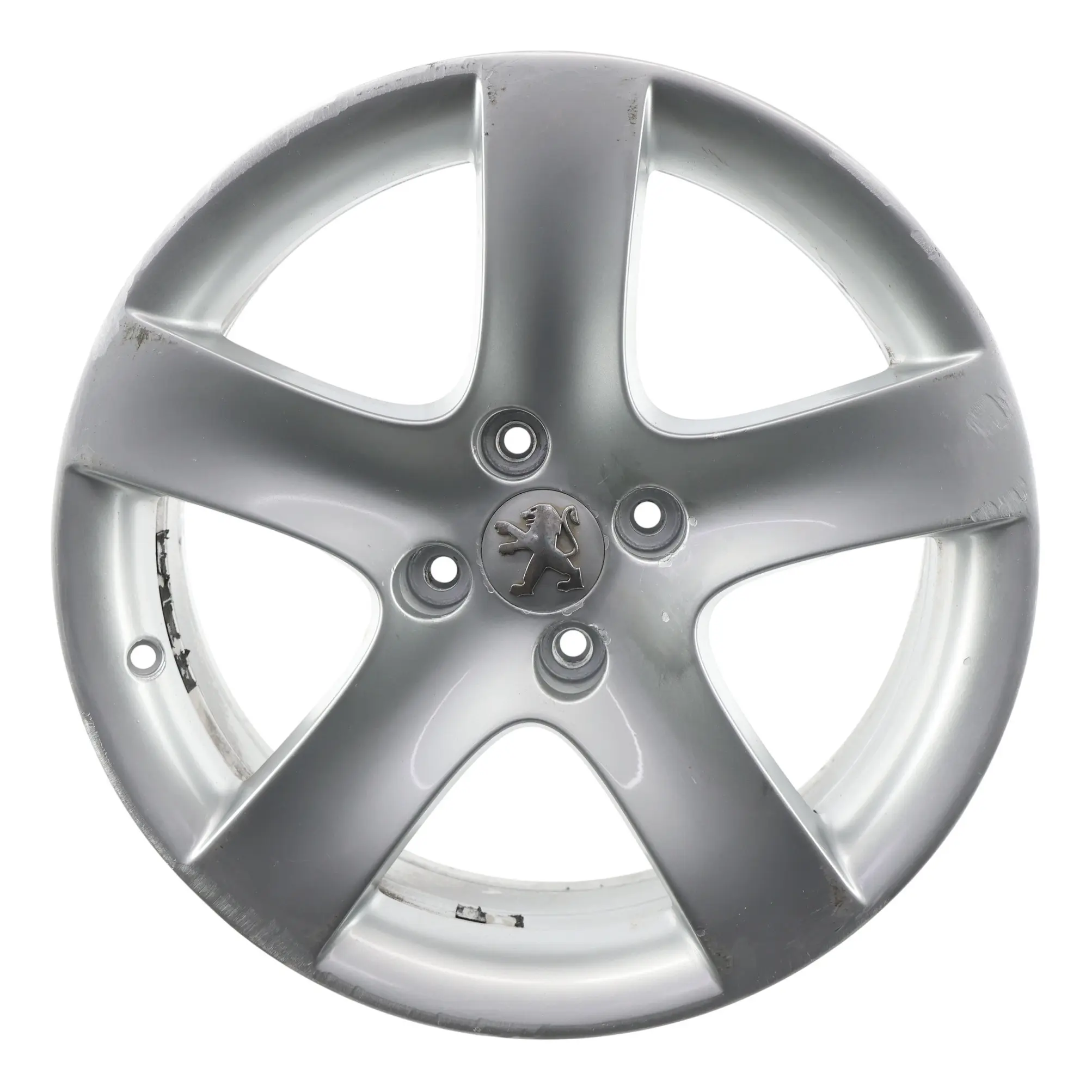 Peugeot 308 Silver Wheel Alloy Rim 17" 7.5J ET:32 9680731880