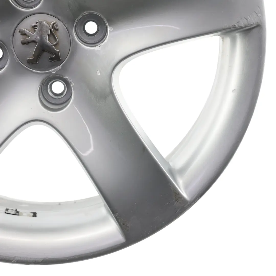 Peugeot 308 Silver Wheel Alloy Rim 17" 7.5J ET:32 - SKU 9680731880-3 - Part number 9680731880