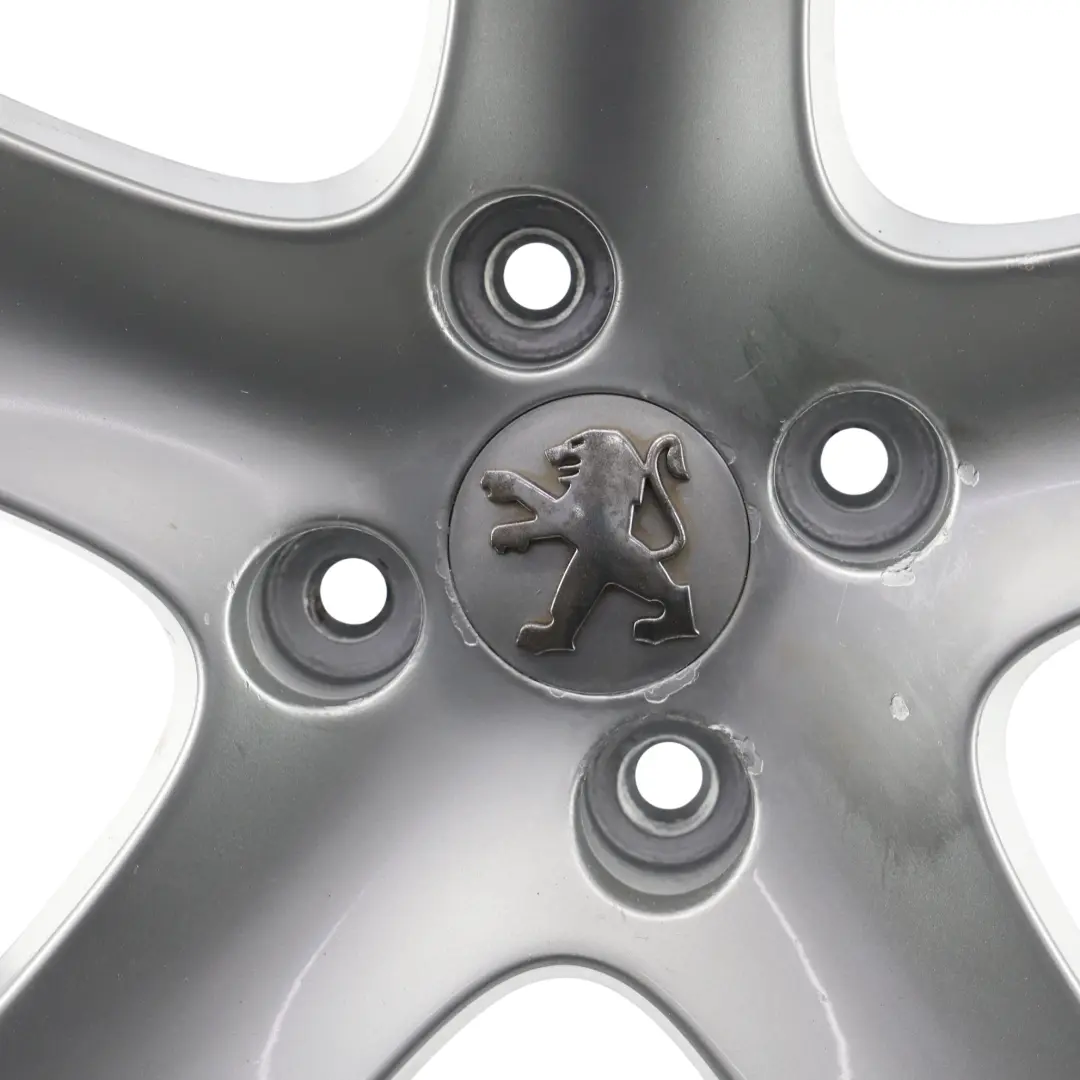 Alloy Rim 17" 7.5J ET:32 to Peugeot 308 Silver Wheel with Part number 9680731880 Peugeot 308 Silver Wheel Alloy Rim 17" 7.5J ET:32 - SKU 9680731880-3 - Part number 9680731880