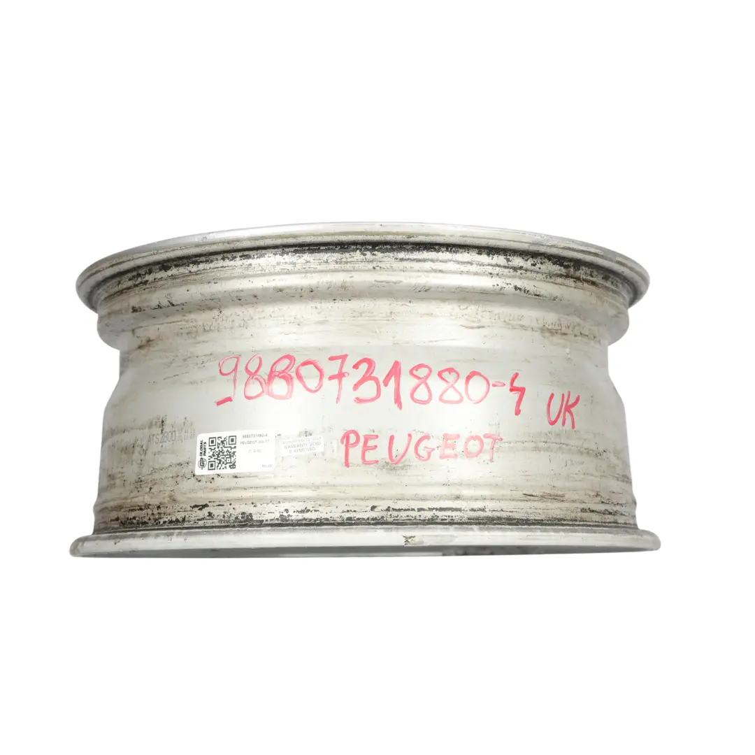 Alloy Rim 17" 7.5J ET:32 to Peugeot 308 Silver Wheel with Part number 9680731880 Peugeot 308 Silver Wheel Alloy Rim 17" 7.5J ET:32 - SKU 9680731880-4 - Part number 9680731880