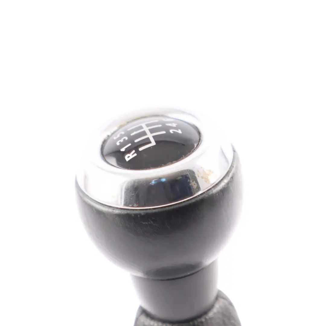 Mini Cooper R60 R61 Gear Shift Knob Gaiter Manual 6 Speed Cover Leather Black - SKU 9802818-1 - Part number 9802818