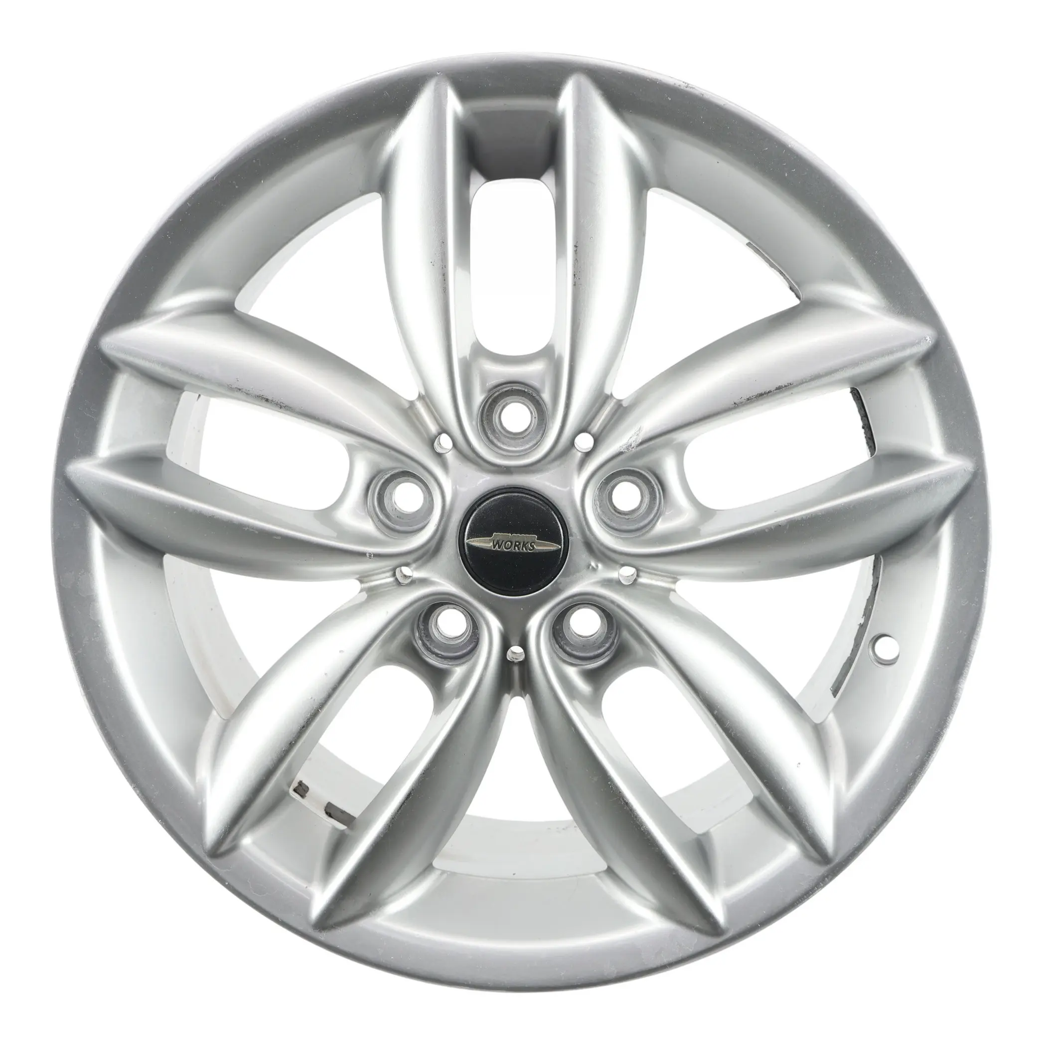 Mini Cooper R60 R61 Silber Alu Felge Alufelge 17" 7J 5 Star Double Spoke 124