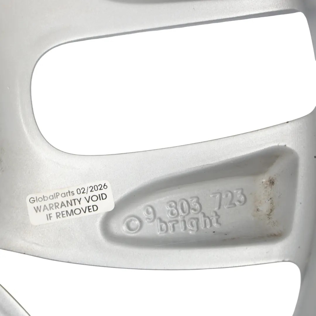 Mini Cooper R60 R61 Silber Alu Felge Alufelge 17" 7J 5 Star Double Spoke 124 - SKU 9803723-2 - Teilenummer 9803723