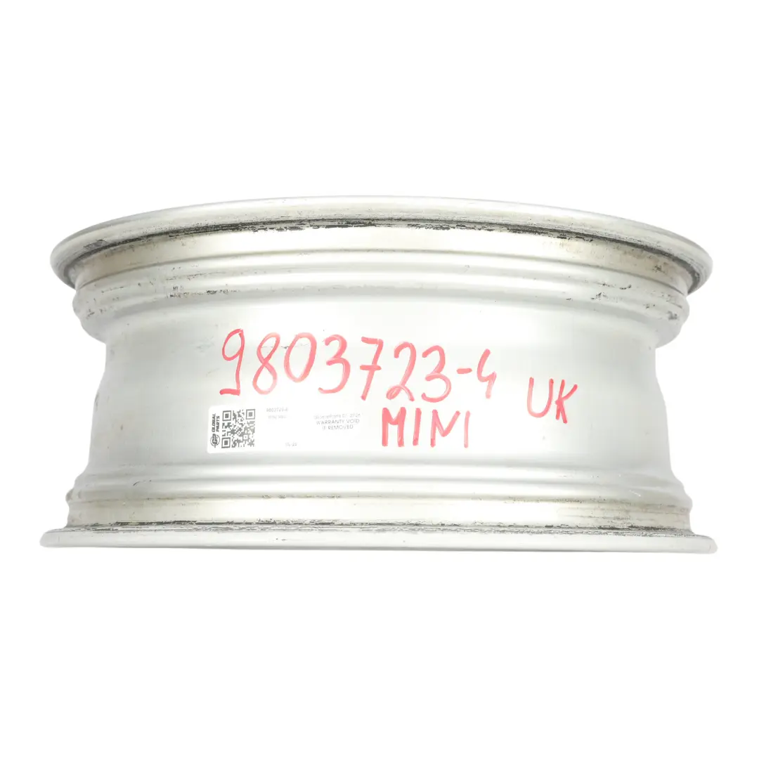 Mini Cooper R60 R61 Silver Wheel Alloy Rim 17" 7J 5-Star Double Spoke 124 - SKU 9803723-4 - Part number 9803723