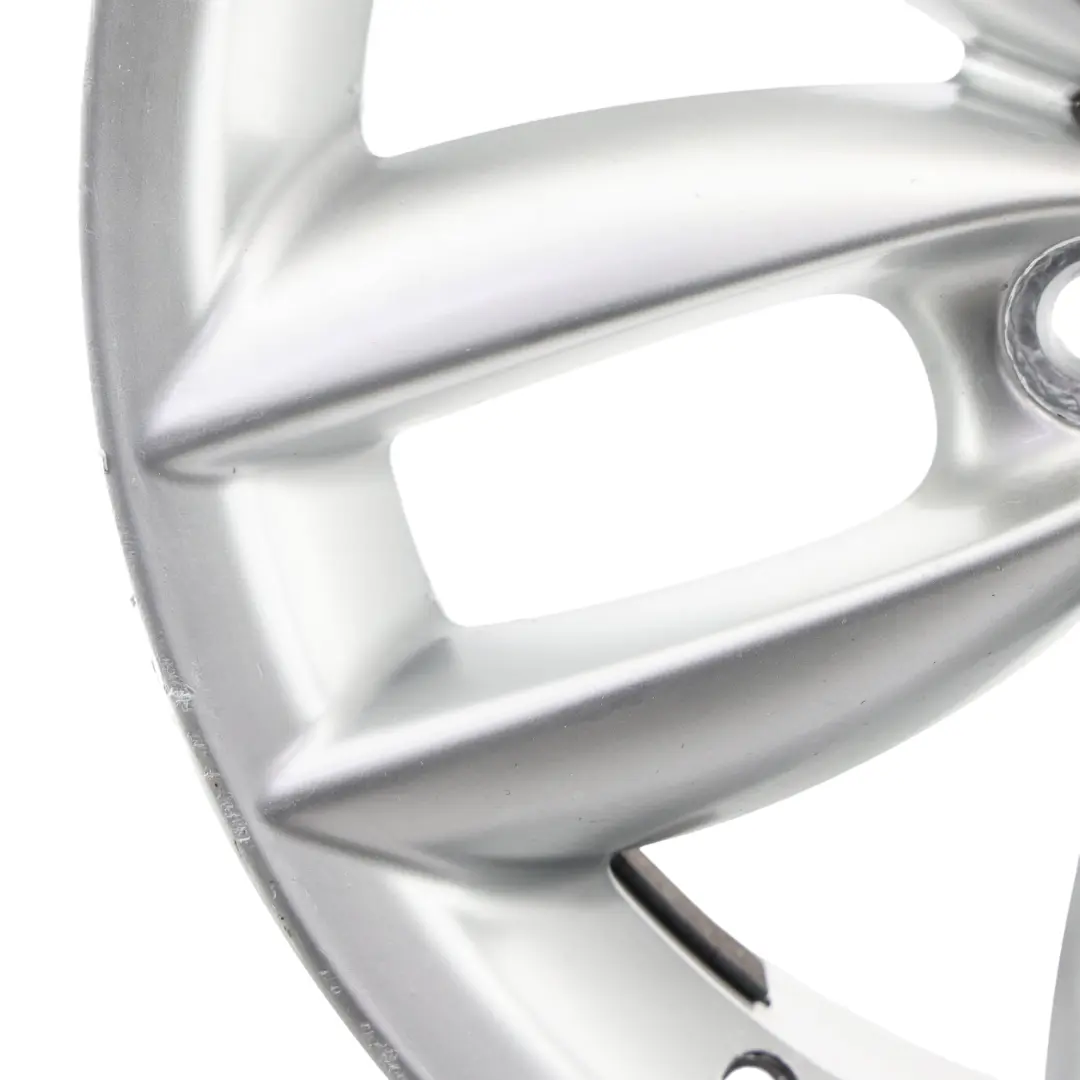 Mini Cooper R60 R61 Silver Wheel Alloy Rim 17" 7J 5-Star Double Spoke 124 - SKU 9803723-4 - Part number 9803723