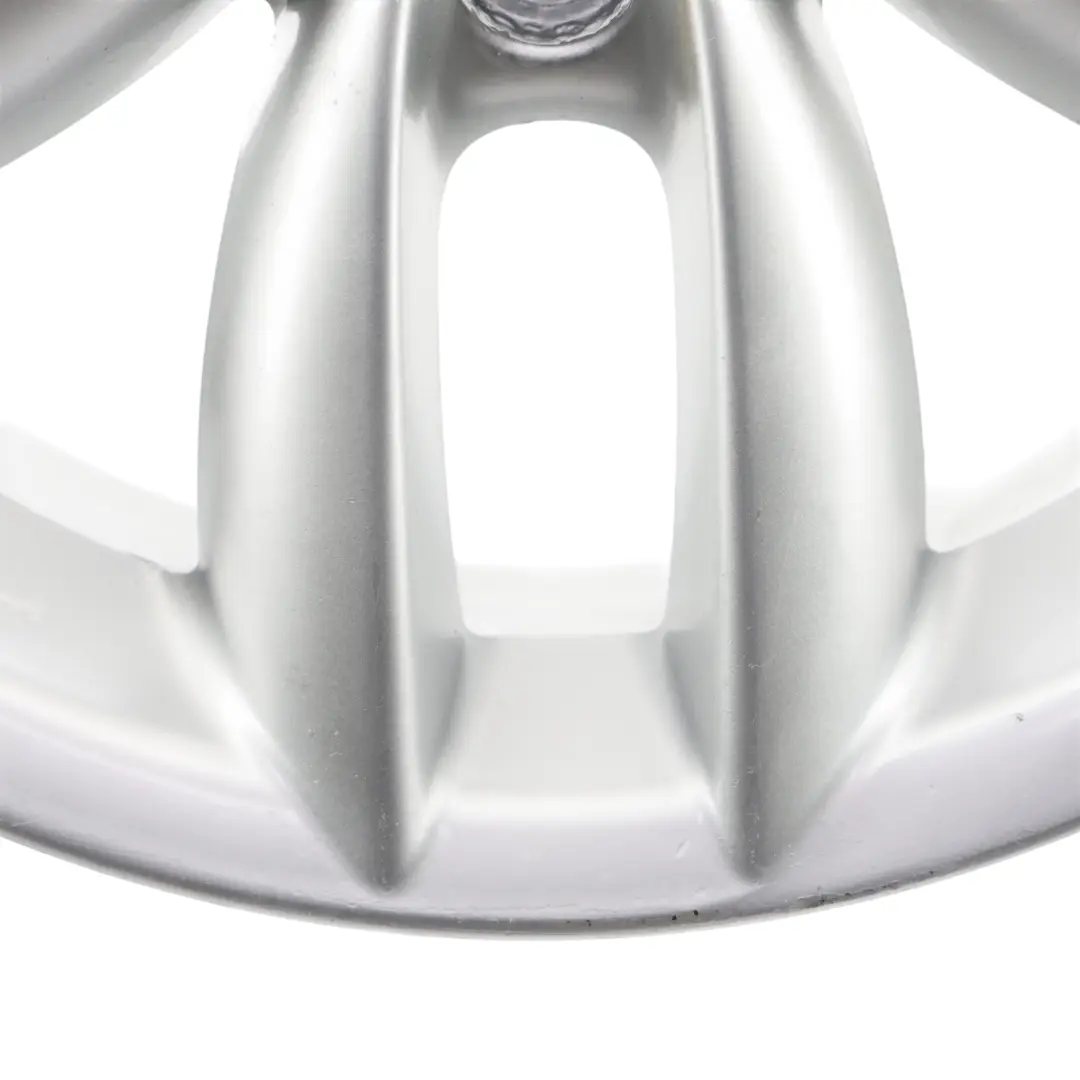 Mini Cooper R60 R61 Silver Wheel Alloy Rim 17" 7J 5-Star Double Spoke 124 - SKU 9803723-4 - Part number 9803723