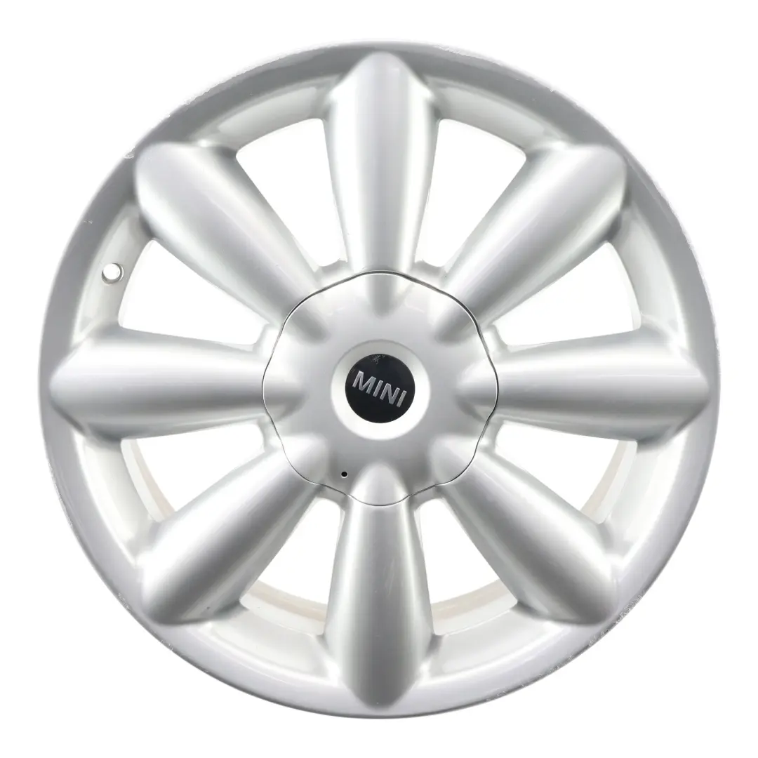 Mini Cooper R60 R61 Silver Wheel Alloy Rim 18" ET:52 7,5J Turbo Fan 126 - SKU 9803724-2 - Part number 9803724