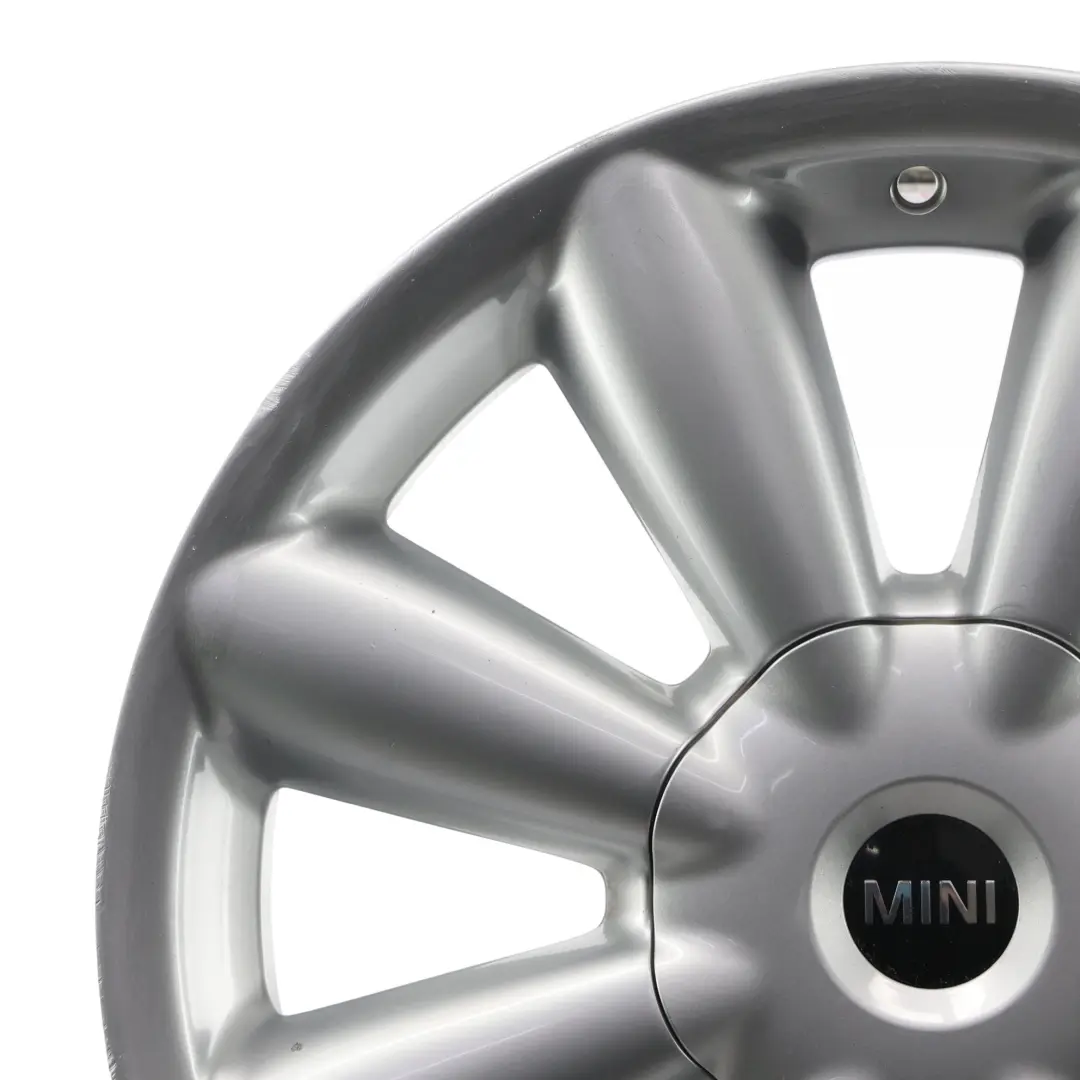 Argento Cerchio In Lega 18" Et:52 7,5J Turbo Fan 126 per Mini Cooper R60 R61 con numero di parte 9803724 Mini Cooper R60 R61 Argento Cerchio In Lega 18" Et:52 7,5J Turbo Fan 126 - SKU 9803724-2 - Numero di parte 9803724