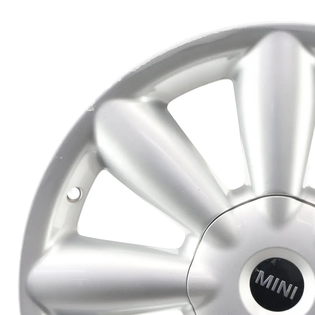 Mini Cooper R60 R61 Silber Alu Felge Alufelge 18" ET:52 7,5J Turbo Fan 126 - SKU 9803724-2 - Teilenummer 9803724