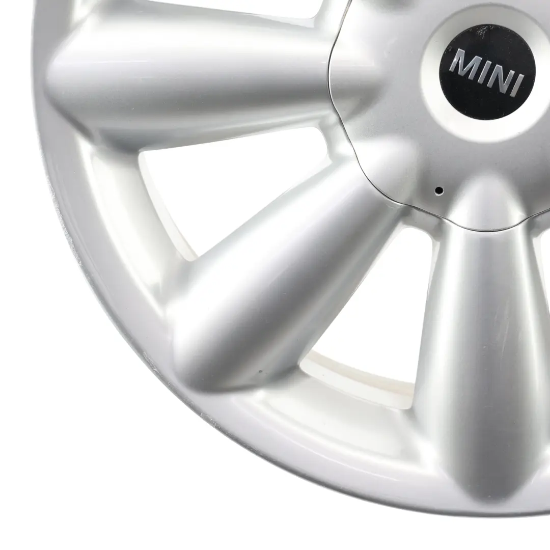 Mini Cooper R60 R61 Silver Wheel Alloy Rim 18" ET:52 7,5J Turbo Fan 126 - SKU 9803724-2 - Part number 9803724