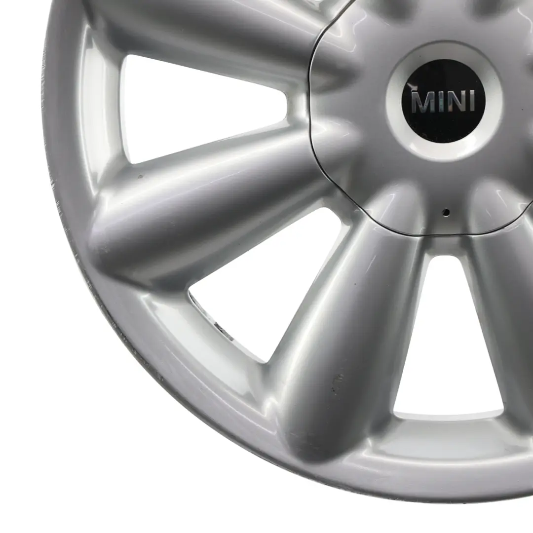 Mini Cooper R60 R61 Argento Cerchio In Lega 18" Et:52 7,5J Turbo Fan 126 - SKU 9803724-2 - Numero di parte 9803724