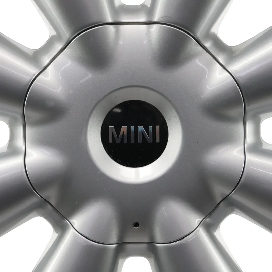 Mini Cooper R60 R61 Argent Jante Alliage 18" ET:52 7,5J Turbo Fan 126 - SKU 9803724-2 - Numéro de pièce 9803724