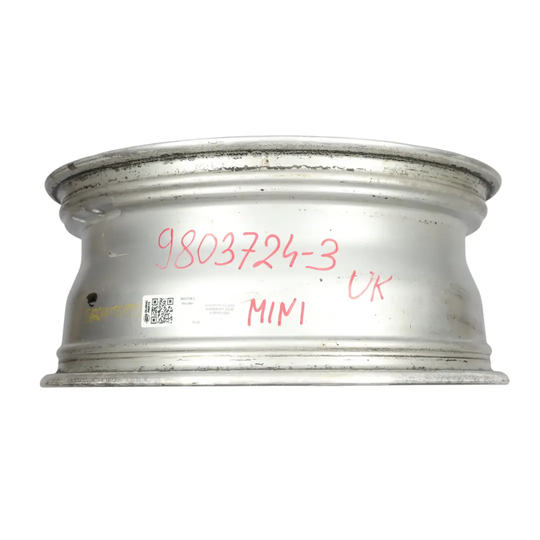 Alloy Rim 18" ET:52 7,5J Turbo Fan 126 to Mini Cooper R60 R61 Silver Wheel with Part number 9803724 Mini Cooper R60 R61 Silver Wheel Alloy Rim 18" ET:52 7,5J Turbo Fan 126 - SKU 9803724-3 - Part number 9803724