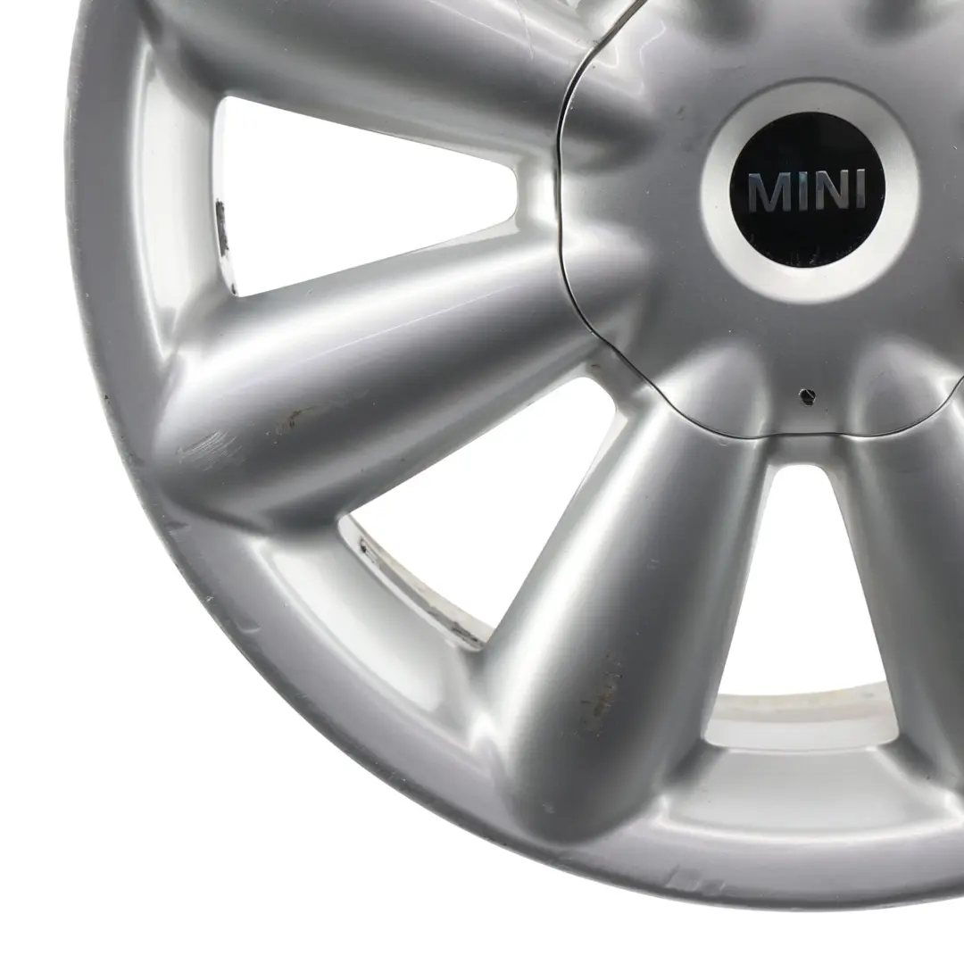 Mini Cooper R60 R61 Silver Wheel Alloy Rim 18" ET:52 7,5J Turbo Fan 126 - SKU 9803724-3 - Part number 9803724