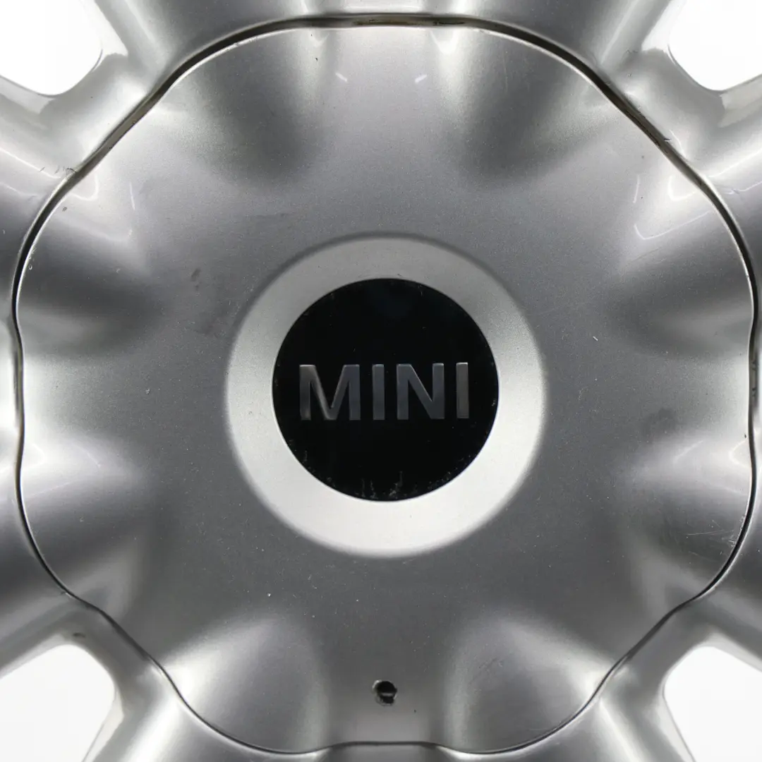 Alloy Rim 18" ET:52 7,5J Turbo Fan 126 to Mini Cooper R60 R61 Silver Wheel with Part number 9803724 Mini Cooper R60 R61 Silver Wheel Alloy Rim 18" ET:52 7,5J Turbo Fan 126 - SKU 9803724-3 - Part number 9803724