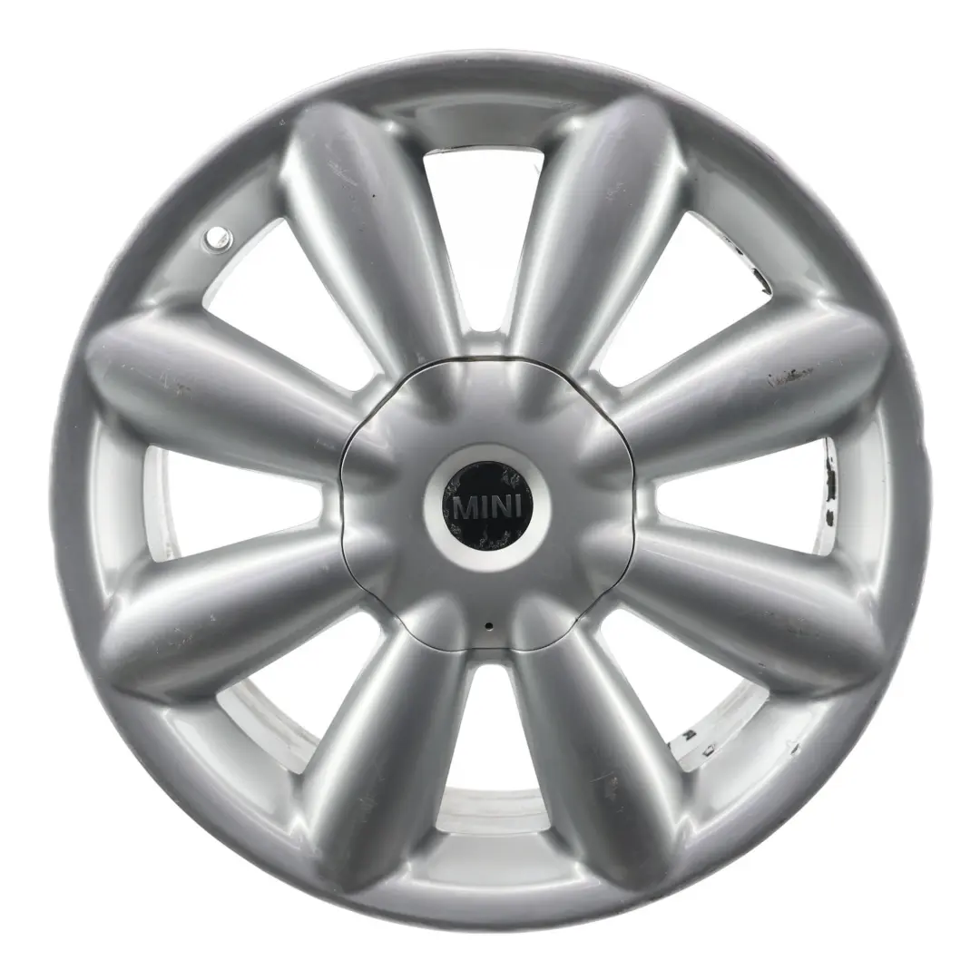 Mini Cooper R60 R61 Silver Wheel Alloy Rim 18" ET:52 7,5J Turbo Fan 126 - SKU 9803724-4 - Part number 9803724