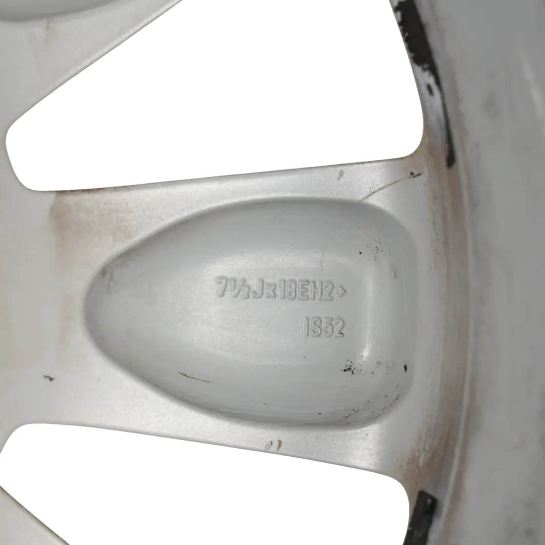 Mini Cooper R60 R61 Silver Wheel Alloy Rim 18" ET:52 7,5J Turbo Fan 126 - SKU 9803724-4 - Part number 9803724