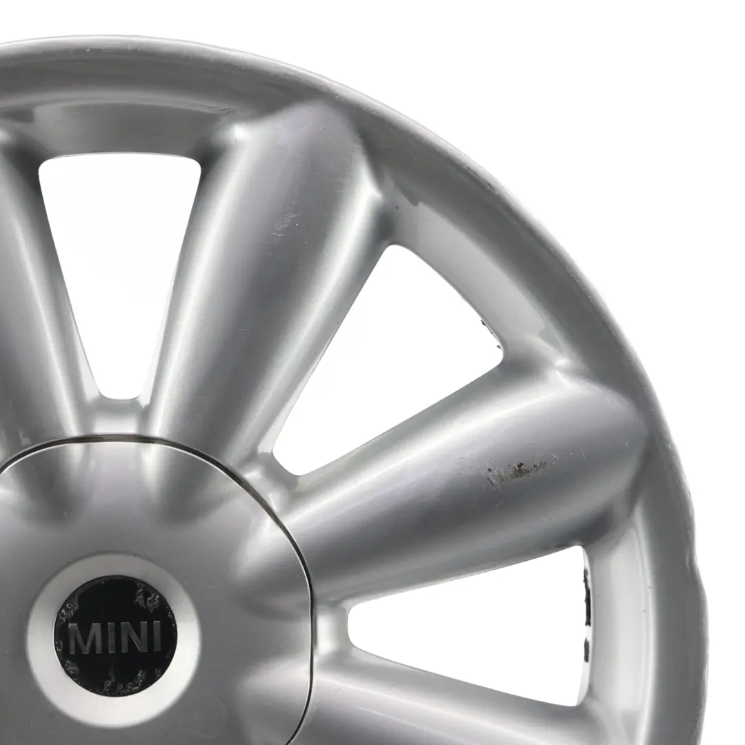 Mini Cooper R60 R61 Silver Wheel Alloy Rim 18" ET:52 7,5J Turbo Fan 126 - SKU 9803724-4 - Part number 9803724