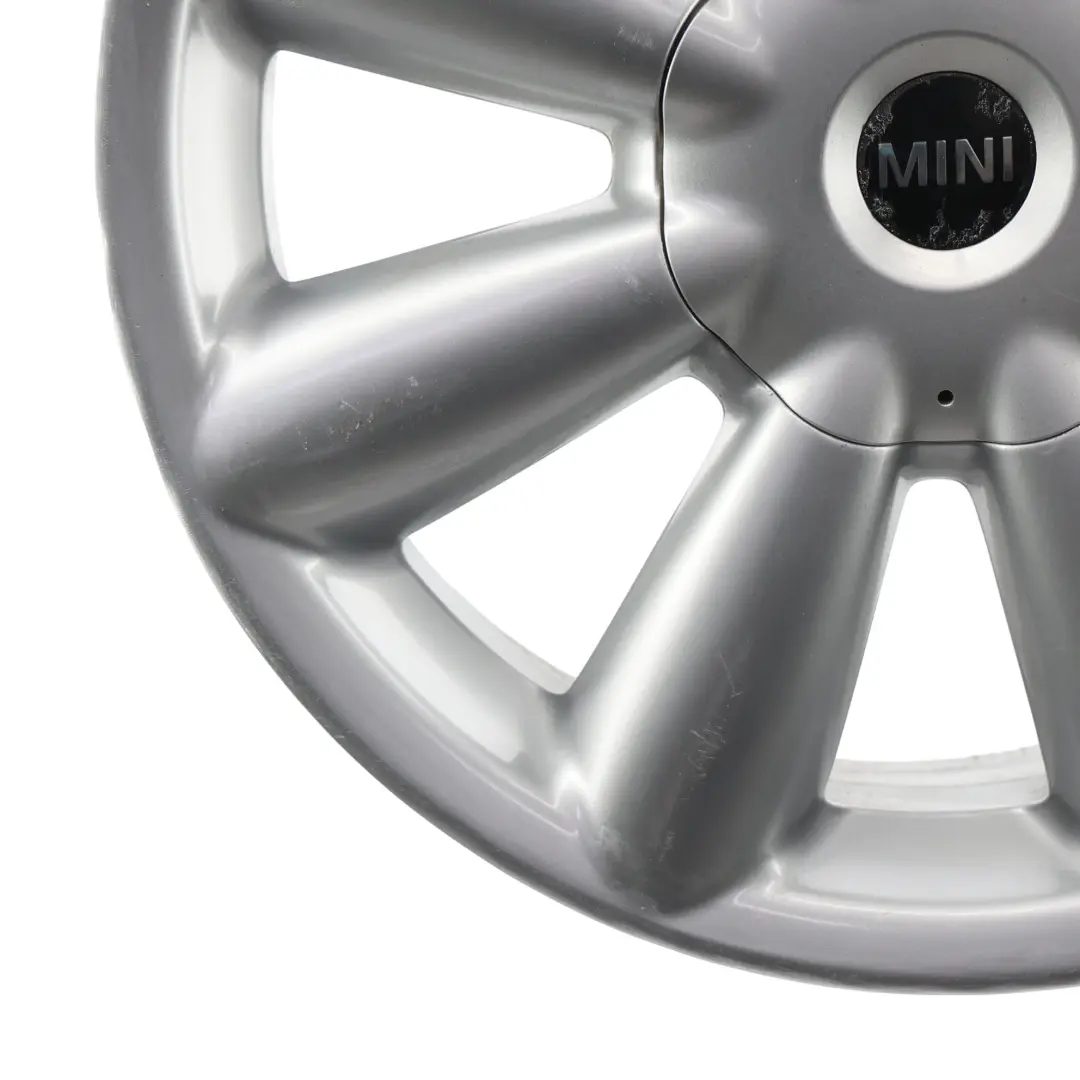 Mini Cooper R60 R61 Silver Wheel Alloy Rim 18" ET:52 7,5J Turbo Fan 126 - SKU 9803724-4 - Part number 9803724