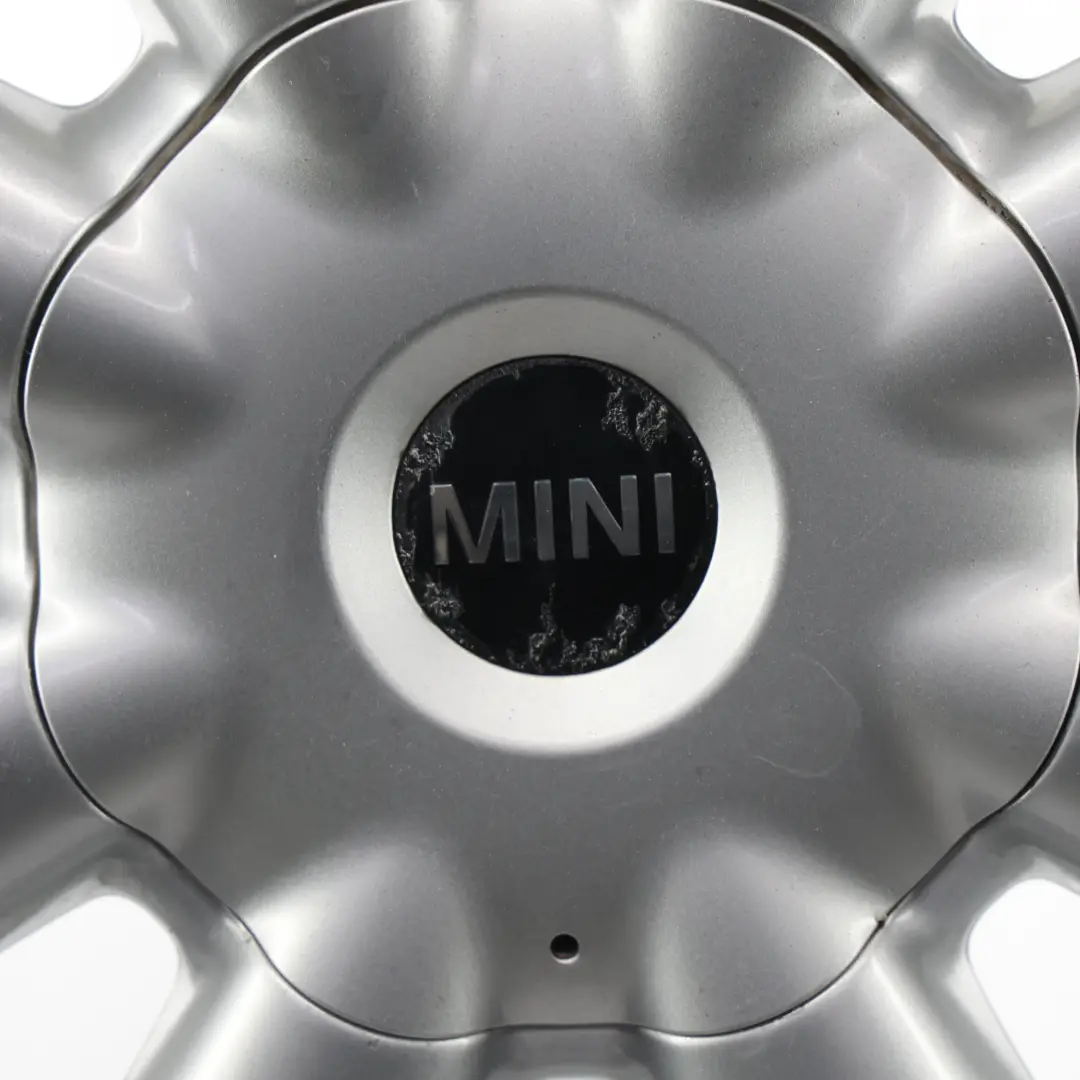 Alloy Rim 18" ET:52 7,5J Turbo Fan 126 to Mini Cooper R60 R61 Silver Wheel with Part number 9803724 Mini Cooper R60 R61 Silver Wheel Alloy Rim 18" ET:52 7,5J Turbo Fan 126 - SKU 9803724-4 - Part number 9803724