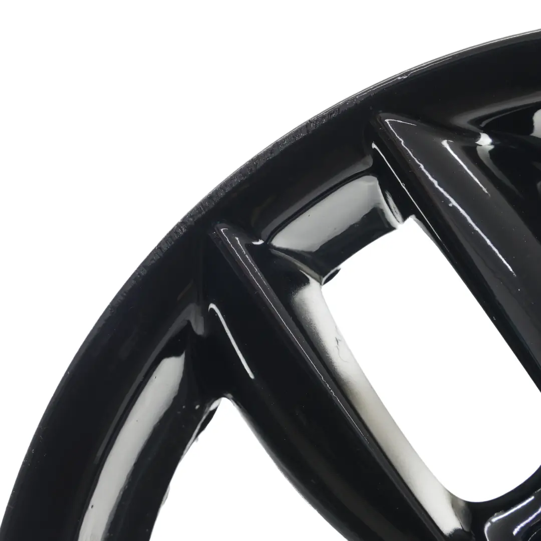 Mini Cooper R60 R61 Black Wheel Alloy Rim 17" 7J 5-Star Double Spoke 124 - SKU 9803726-2 - Part number 9803726