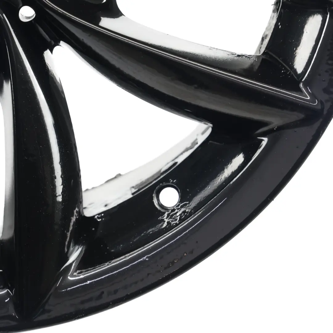 Mini Cooper R60 R61 Black Wheel Alloy Rim 17" 7J 5-Star Double Spoke 124 - SKU 9803726-2 - Part number 9803726