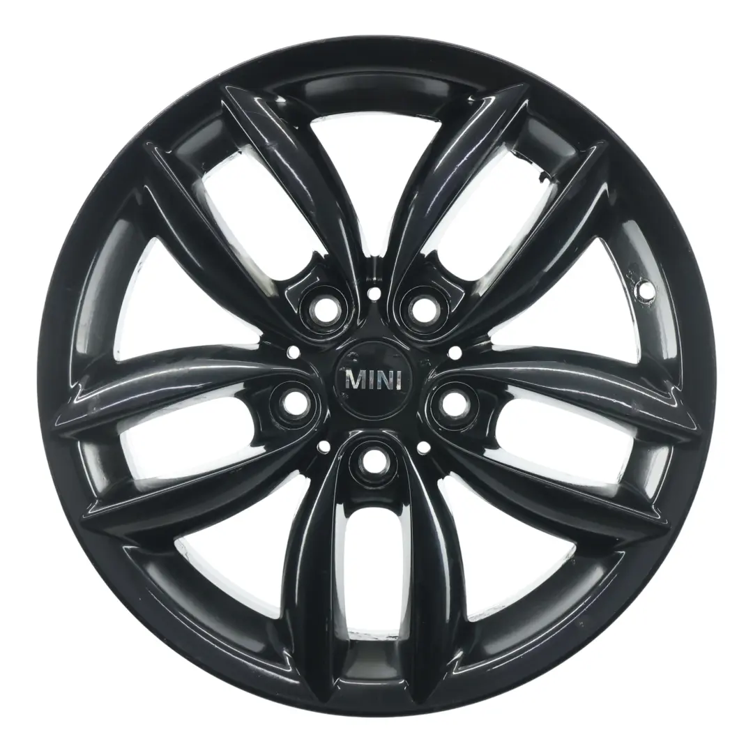 Mini R60 R61 Felga Aluminiowa 17" 7J 5-Star Double Spoke-124 Czarna - SKU 9803726-4 - Numer Części 9803726