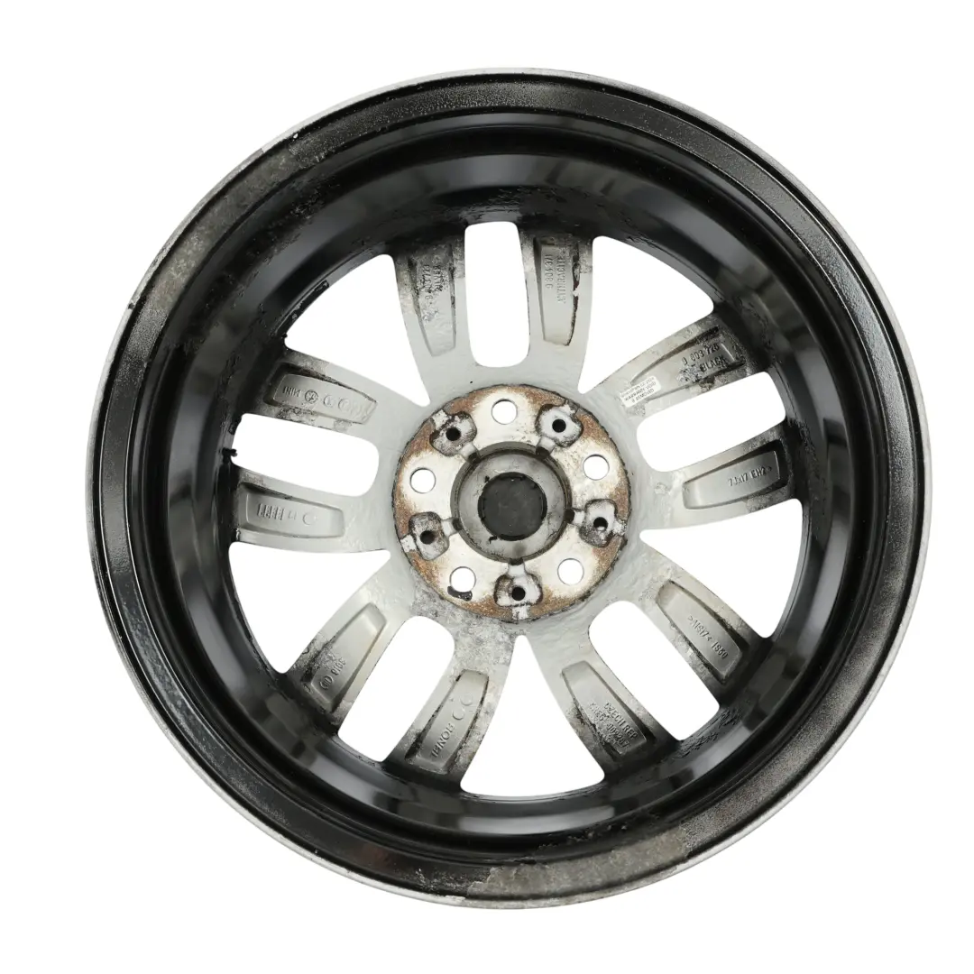 Mini R60 R61 Felga Aluminiowa 17" 7J 5-Star Double Spoke-124 Czarna - SKU 9803726-4 - Numer Części 9803726