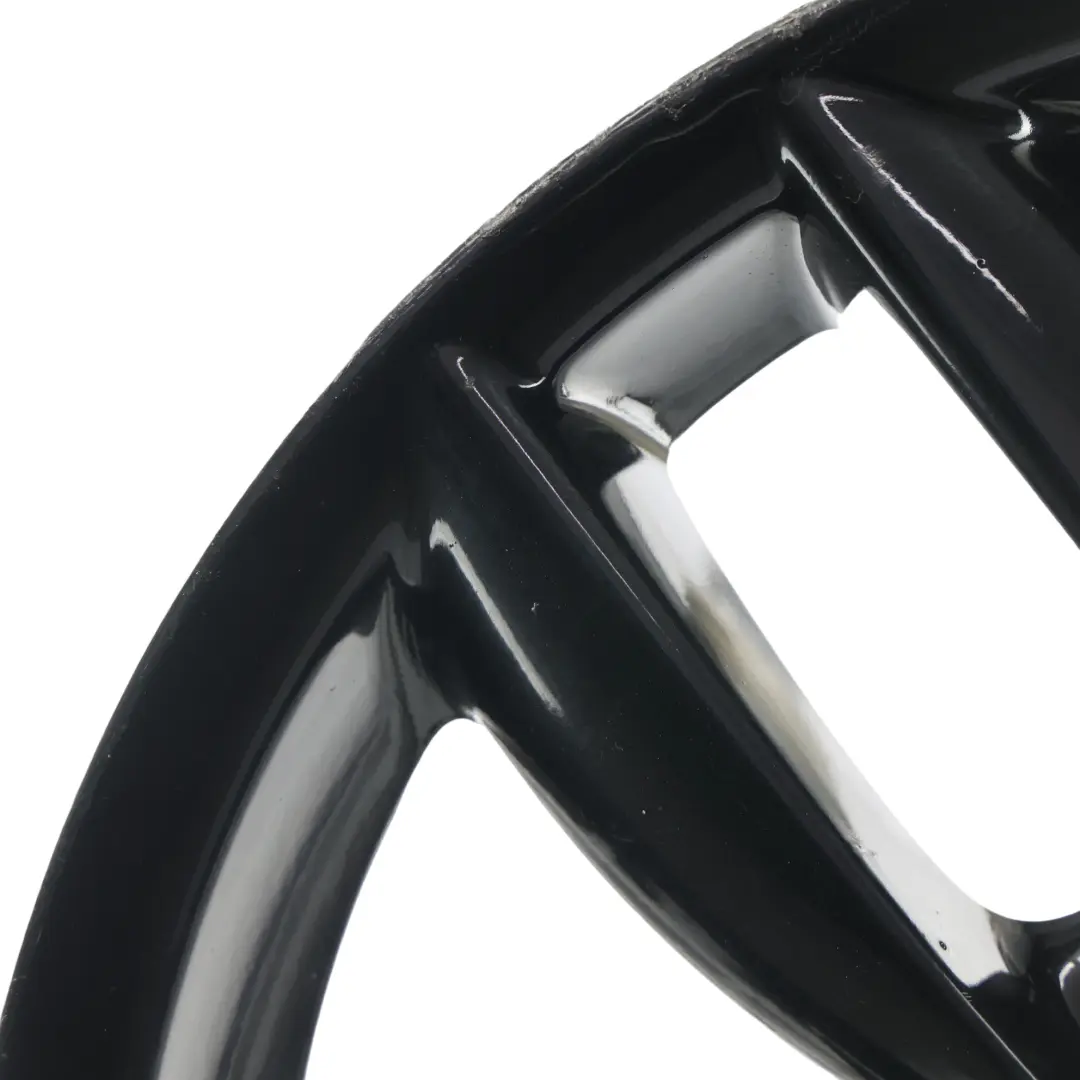 Rim Alloy Black 17" 7J ET:50 5-Star Double Spoke 124 to Mini Cooper R60 R61 Wheel with Part number 9803726 Mini Cooper R60 R61 Wheel Rim Alloy Black 17" 7J ET:50 5-Star Double Spoke 124 - SKU 9803726-5 - Part number 9803726