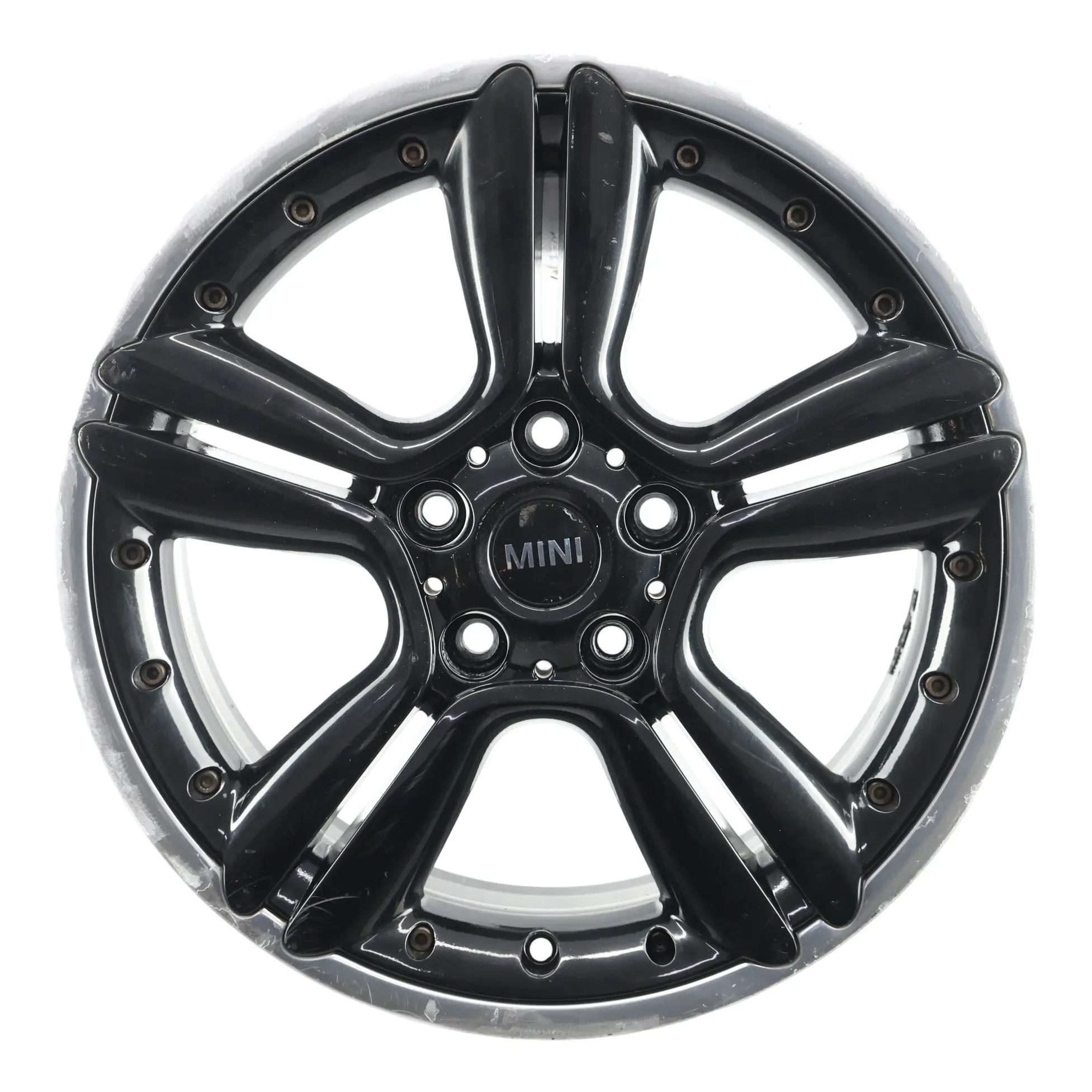 Mini Cooper R60 R61 Alufelge Schwarz 18" ET:52 7,5J 5-Stern Doppelspeiche 127