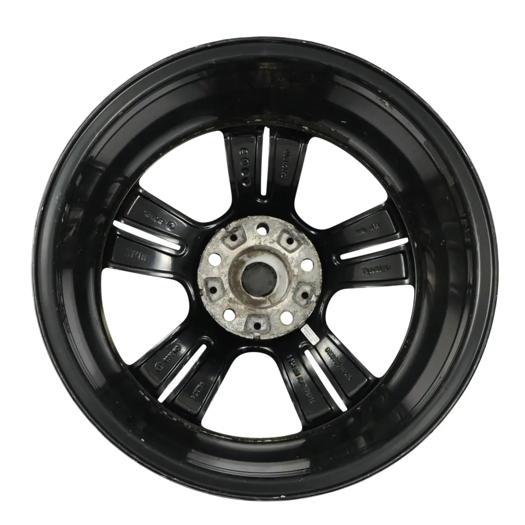 Alufelge Schwarz 18" ET:52 7,5J 5-Stern Doppelspeiche 127 für Mini Cooper R60 R61 mit Teilenummer 9803727 Mini Cooper R60 R61 Alufelge Schwarz 18" ET:52 7,5J 5-Stern Doppelspeiche 127 - SKU 9803727-4 - Teilenummer 9803727