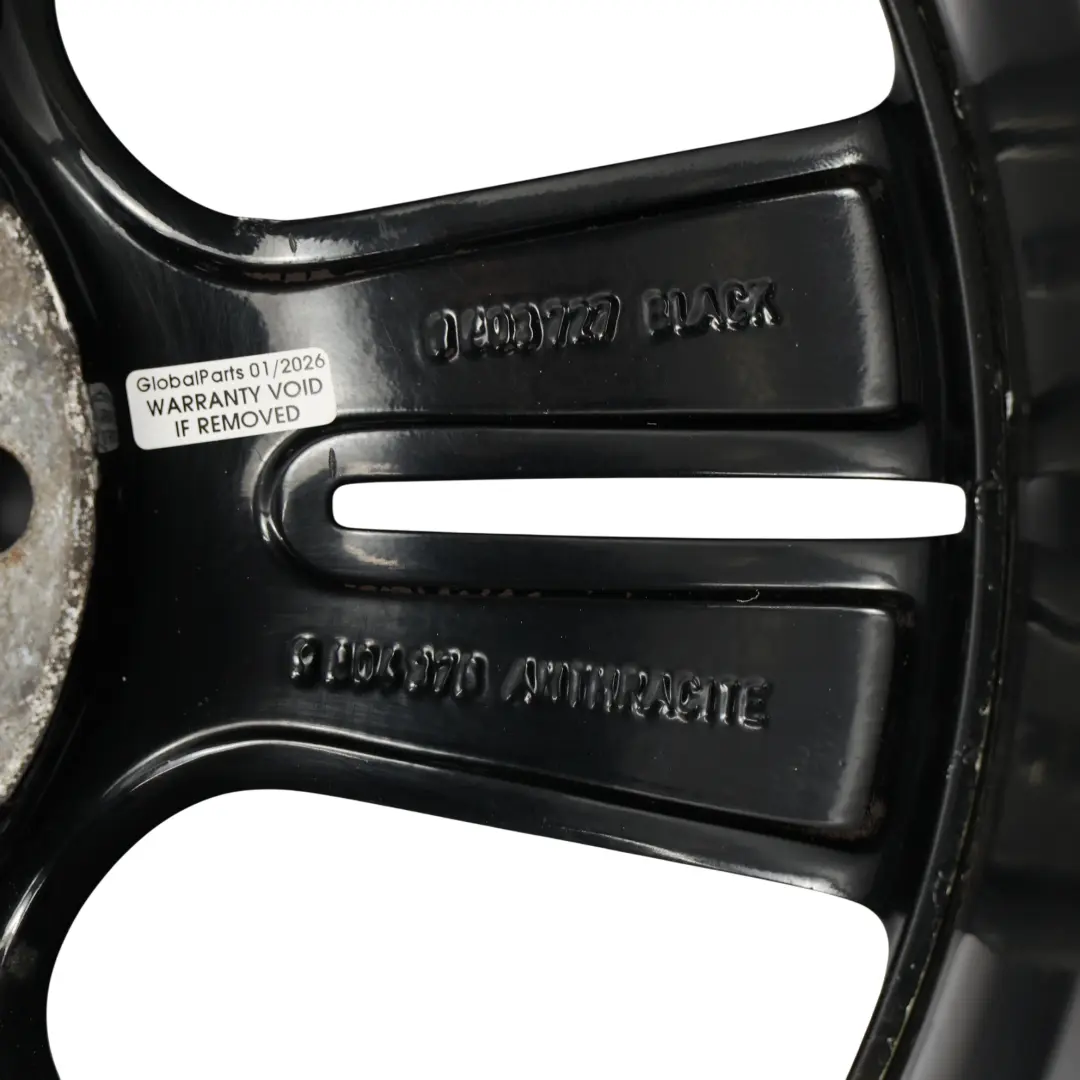 Cerchio In Lega Nero 18" ET:52 7,5J 5-Star Double Spoke 127 per Mini Cooper R60 R61 con numero di parte 9803727 Mini Cooper R60 R61 Cerchio In Lega Nero 18" ET:52 7,5J 5-Star Double Spoke 127 - SKU 9803727-4 - Numero di parte 9803727