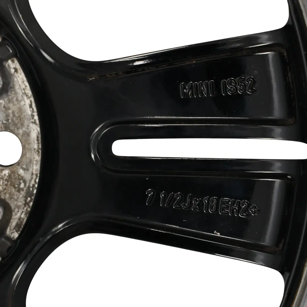 Mini Cooper One R60 R61 Wheel Alloy Rim 18" ET:52 7,5J 5-Star Double Spoke 127 - SKU 9803727-6 - Part number 9803727