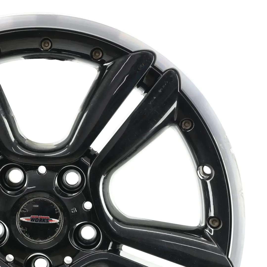 Alloy Rim 18" ET:52 7,5J 5-Star Double Spoke 127 to Mini Cooper One R60 R61 Wheel with Part number 9803727 Mini Cooper One R60 R61 Wheel Alloy Rim 18" ET:52 7,5J 5-Star Double Spoke 127 - SKU 9803727-6 - Part number 9803727