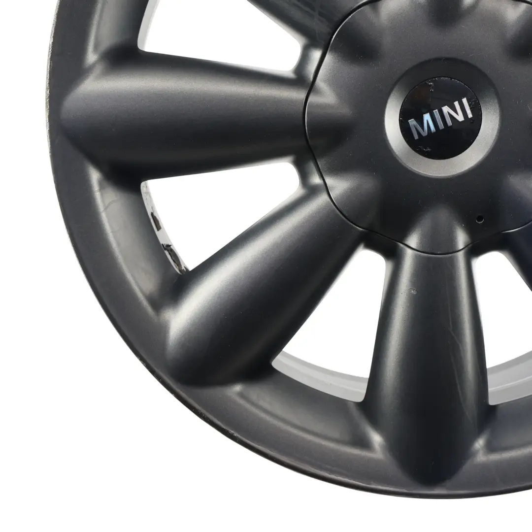 Mini Cooper One R60 R61 Wheel Alloy Rim Black 18" ET:52 7,5J Turbo Fan 126 - SKU 9804374-1 - Part number 9804374