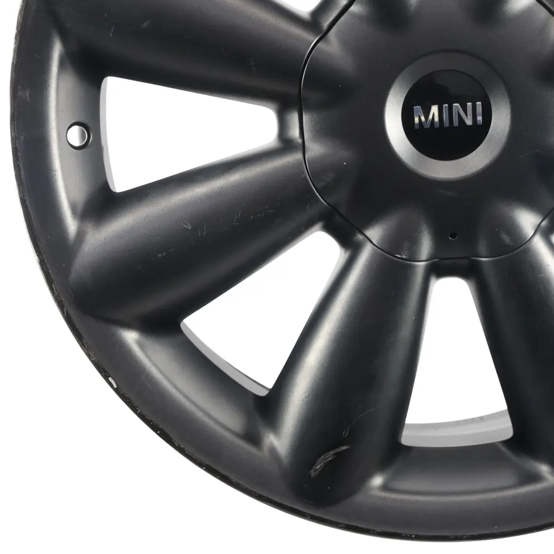 Mini One R60 R61 Negro Llanta De aleacion 18" ET:52 7,5J Turbo Fan 126 - SKU 9804374-1 - Número de pieza 9804374