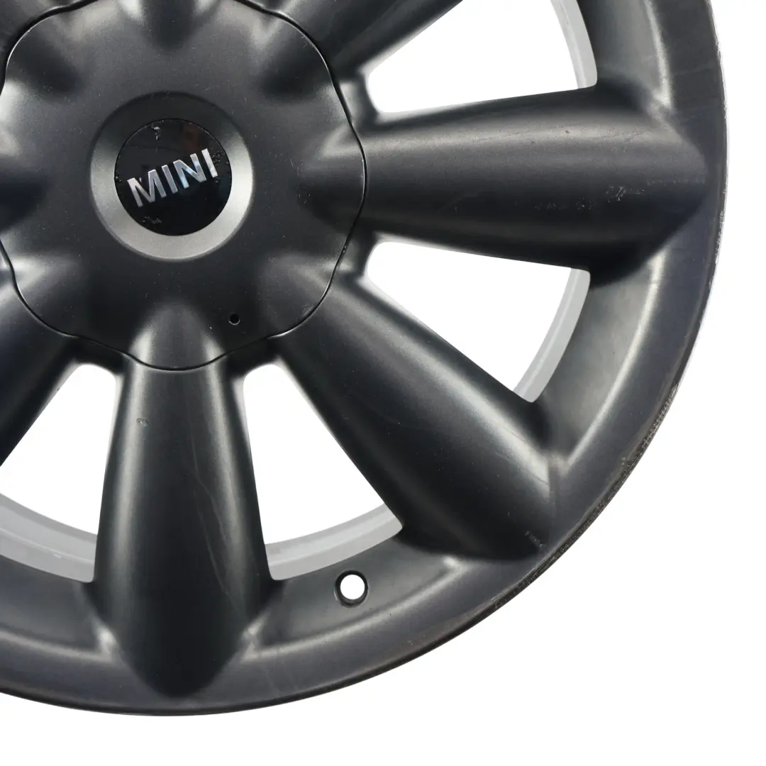 Mini Cooper One R60 R61 Wheel Alloy Rim Black 18" ET:52 7,5J Turbo Fan 126 - SKU 9804374-1 - Part number 9804374