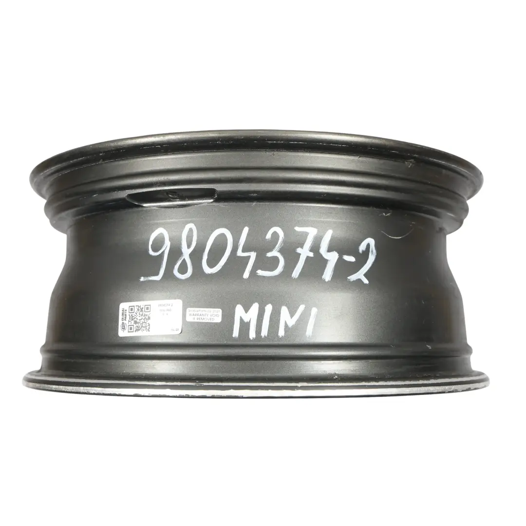 Mini Cooper One R60 R61 Cerchio in lega nero 18" 7,5J ET:52 Turbo Fan 126 - SKU 9804374-2 - Numero di parte 9804374