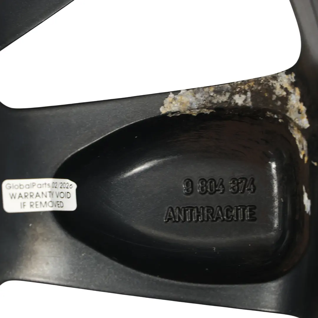 Mini Cooper One R60 R61 Wheel Alloy Rim 18" 7,5J ET:52 Turbo Fan 126 - SKU 9804374-2 - Part number 9804374